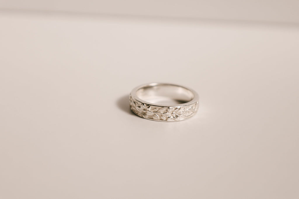 St. Josephs Lily Ring | Sterling Silver