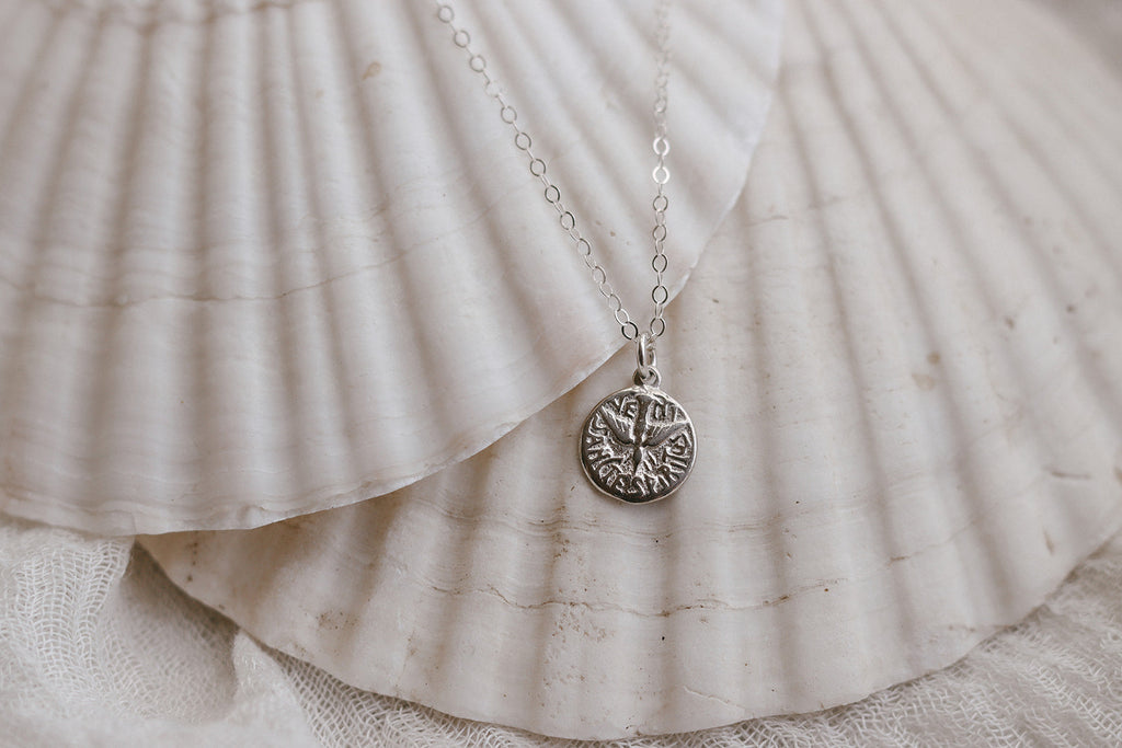 Holy Spirit Necklace in Sterling Silver