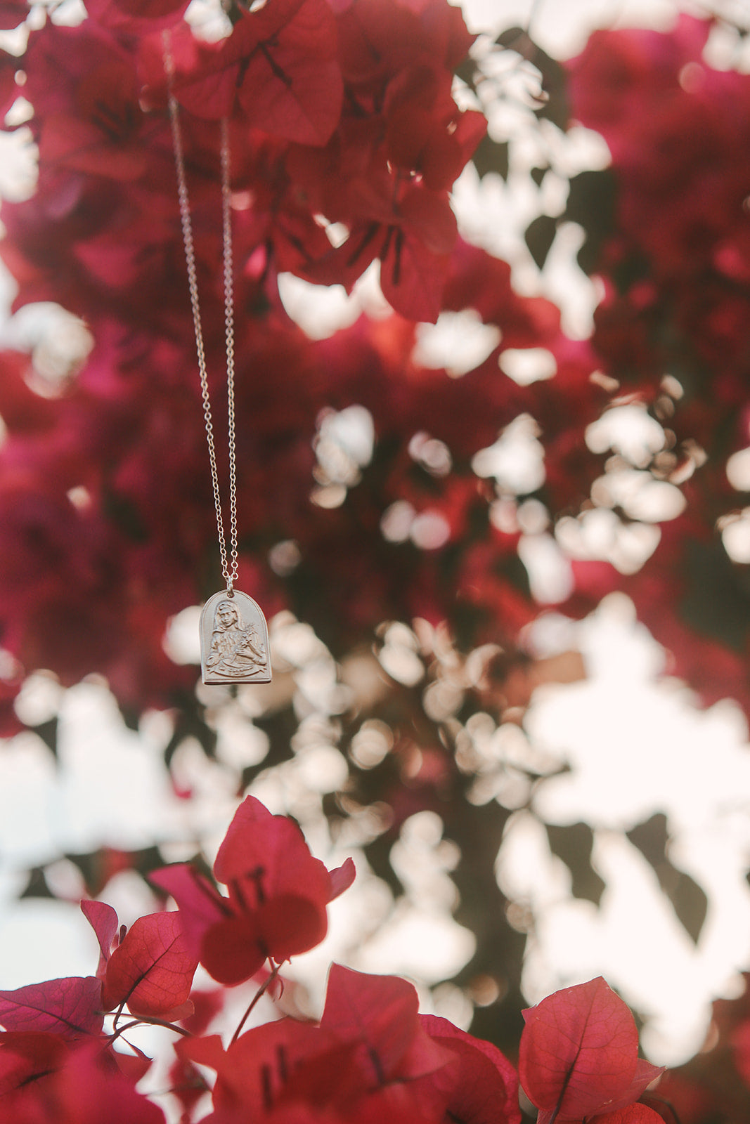 St. Catherine of Sweden Necklace in Sterling Silver