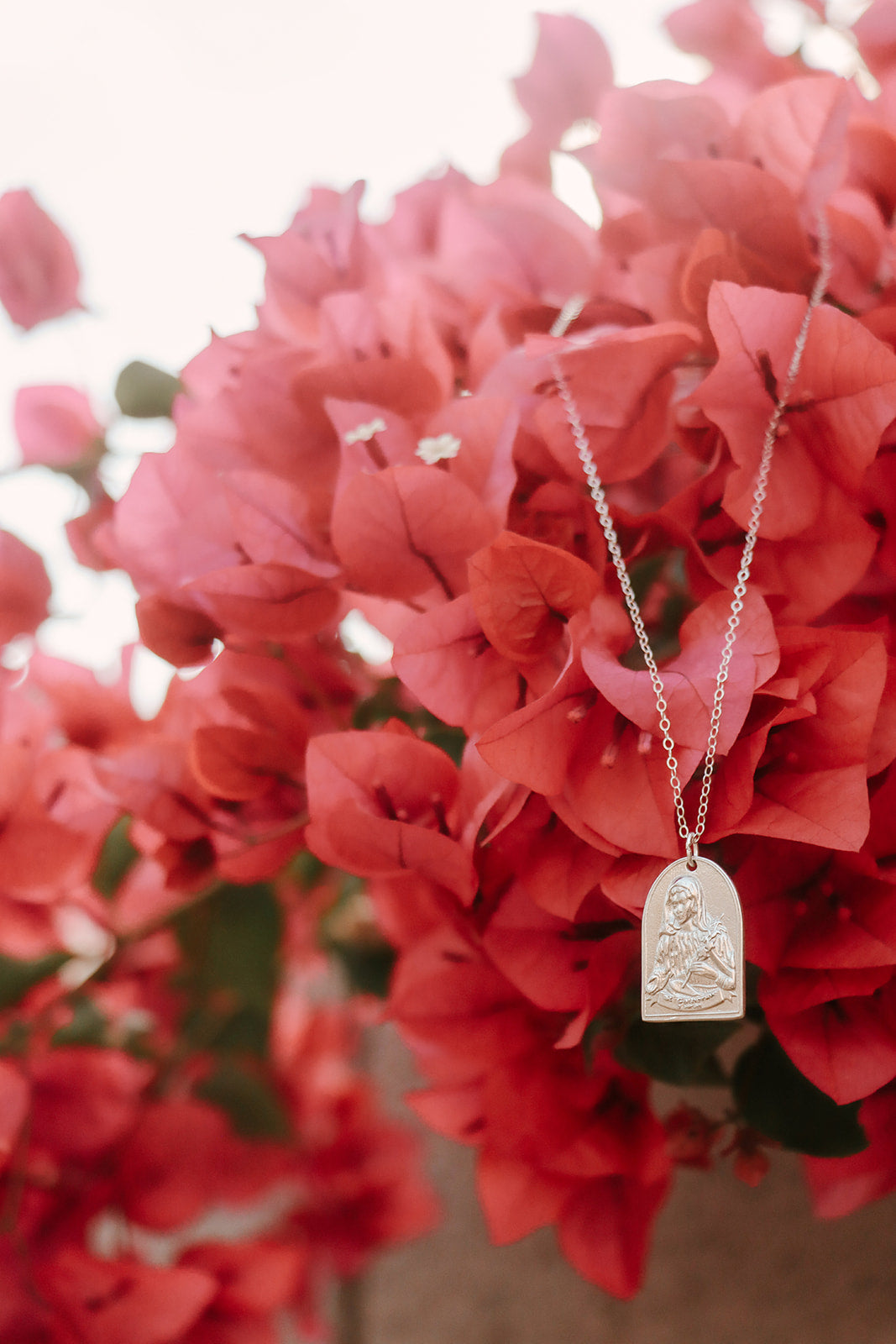St. Catherine of Sweden Necklace in Sterling Silver