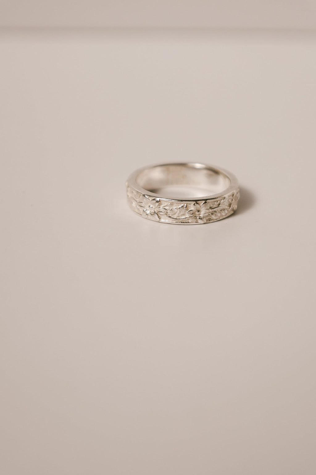 St. Josephs Lily Ring | Sterling Silver