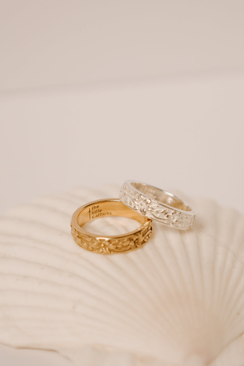 St. Josephs Lily Ring | Sterling Silver