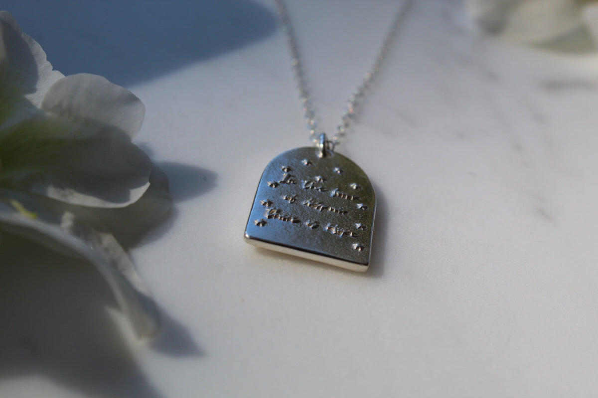 St. Catherine of Sweden Necklace in Sterling Silver