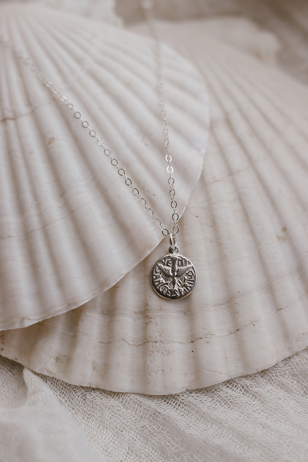 Holy Spirit Necklace in Sterling Silver
