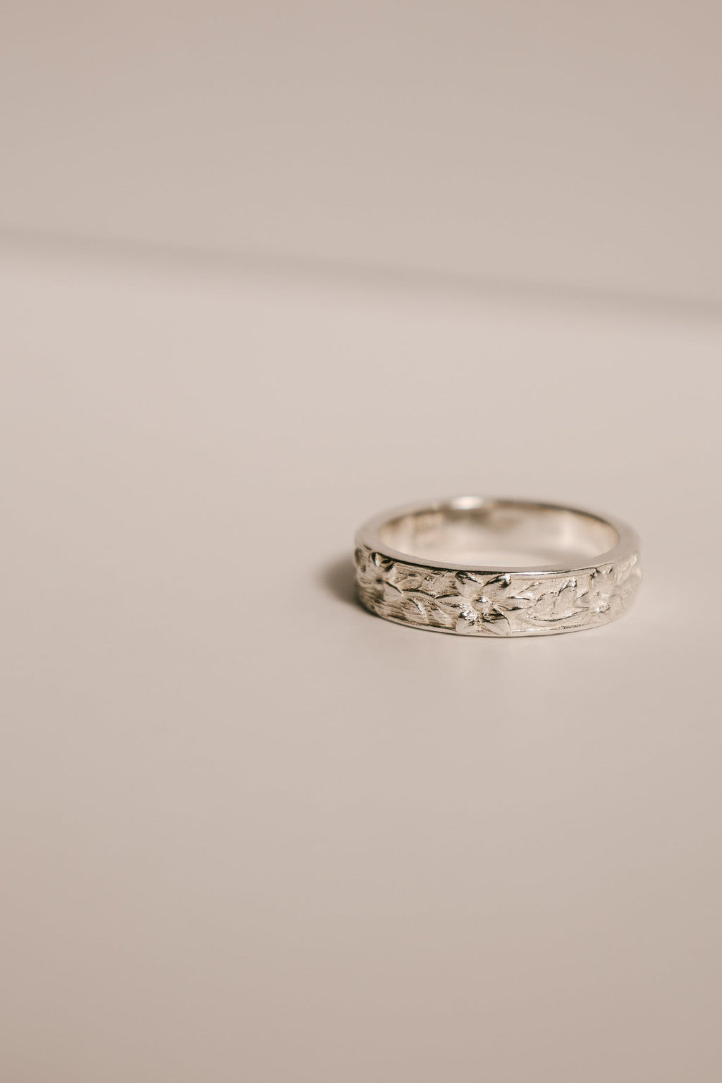 St. Josephs Lily Ring | Sterling Silver