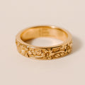 St. Josephs Lily Ring | Gold Vermeil