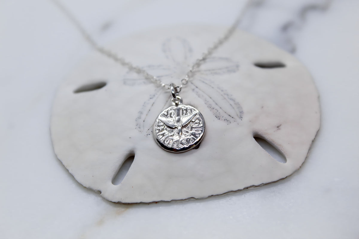 Holy Spirit Necklace in Sterling Silver