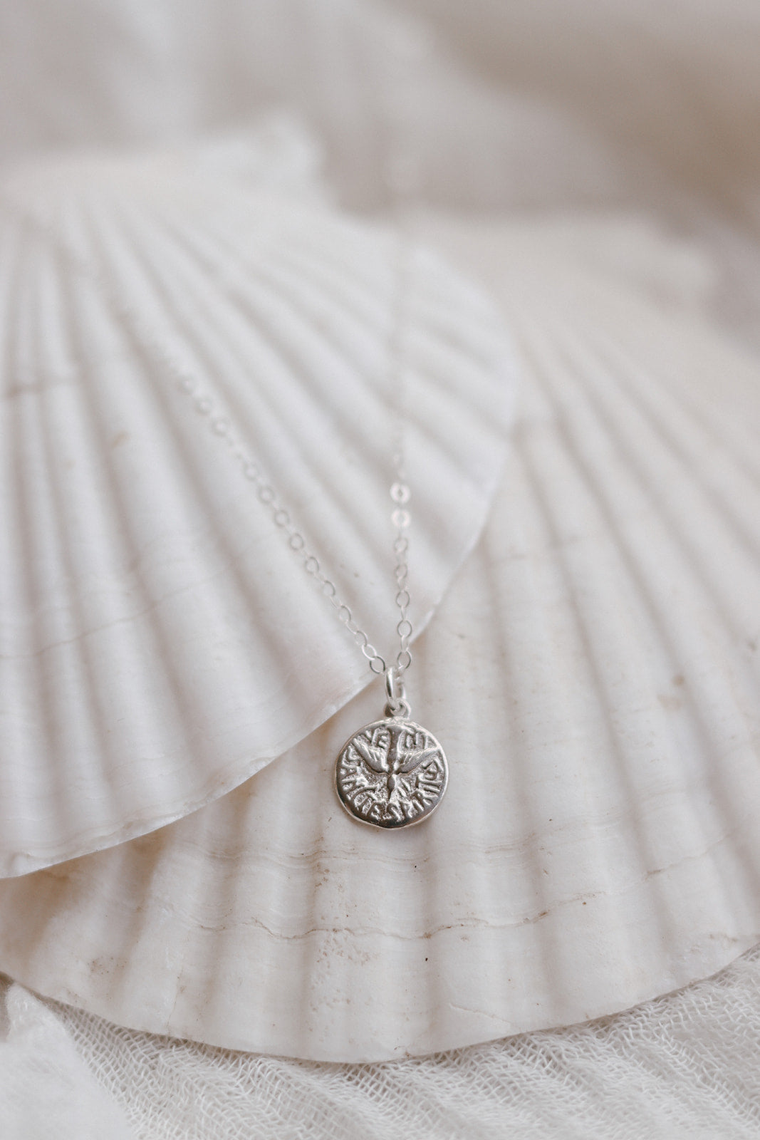Holy Spirit Necklace in Sterling Silver