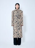 Sportmax Women Animal-Print Trench Coat