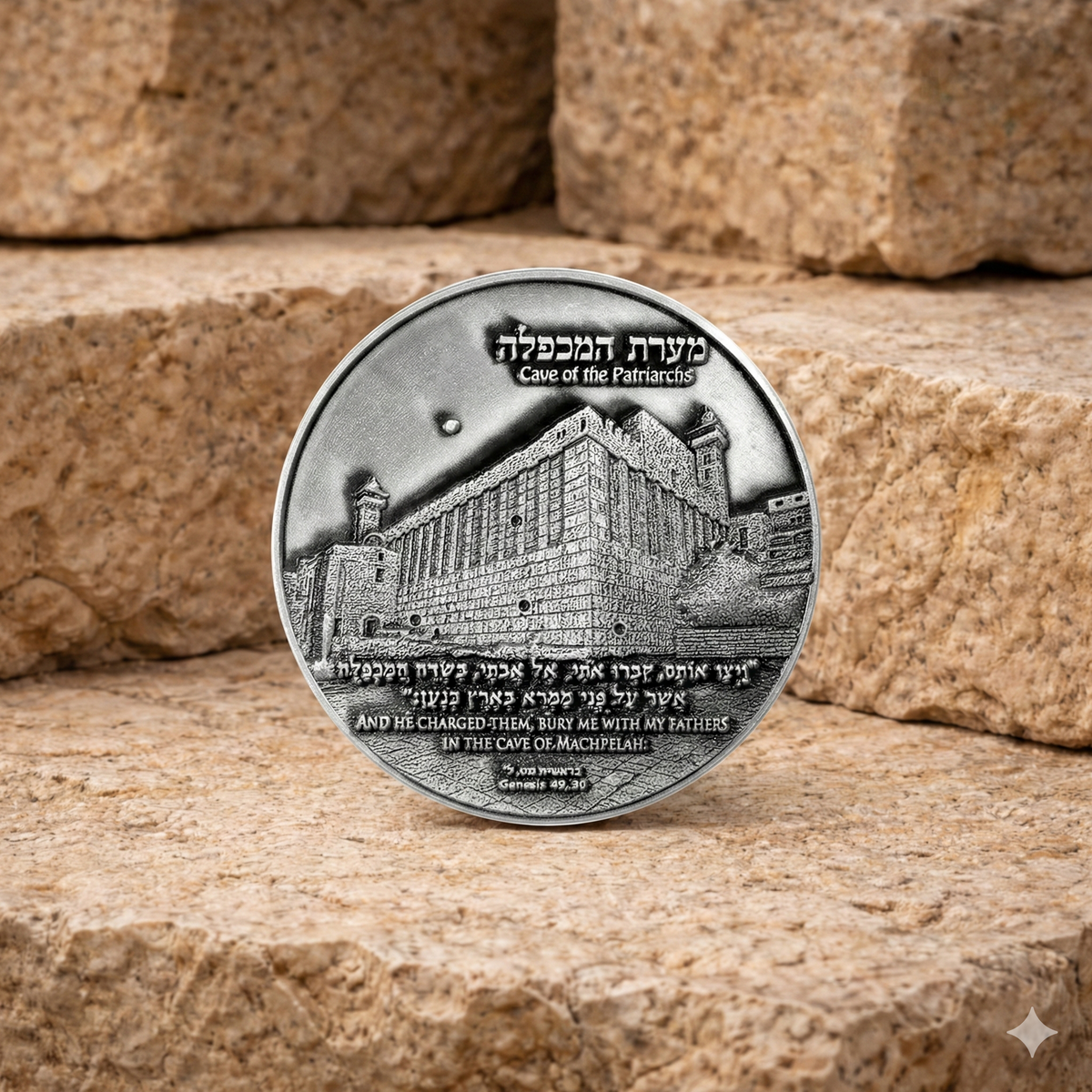Cave of the Patriarchs Coin