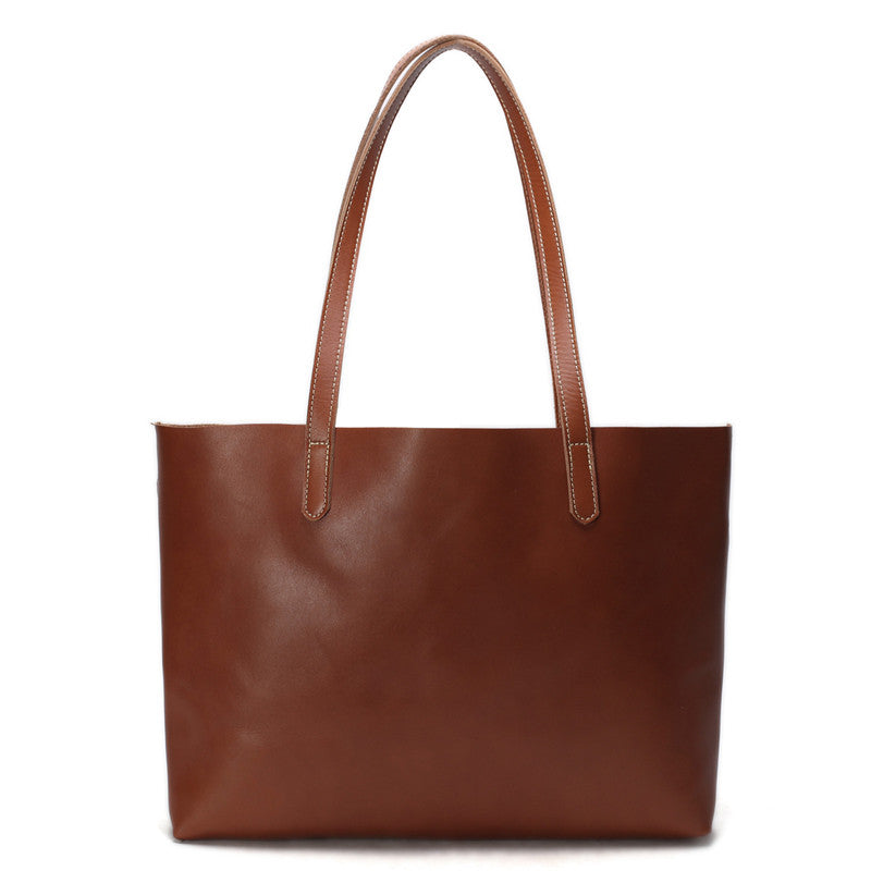 Vintage Genuine Leather Women Tote Bag, Shopping Bag, Shoulder Bag ZB01