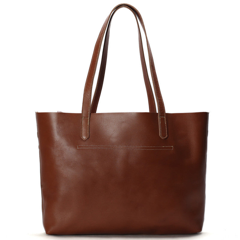 Vintage Genuine Leather Women Tote Bag, Shopping Bag, Shoulder Bag ZB01